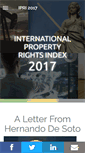 Mobile Screenshot of internationalpropertyrightsindex.org